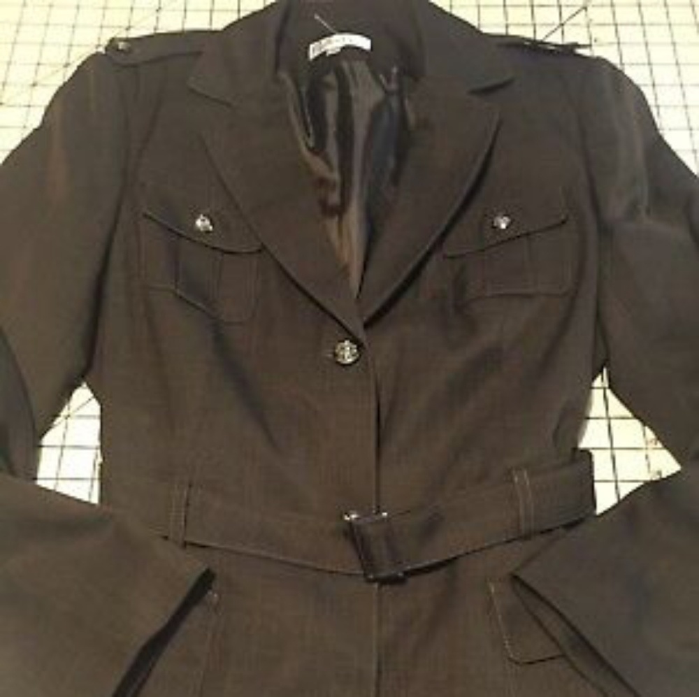 Emily Size 14/16 Belted Blazer